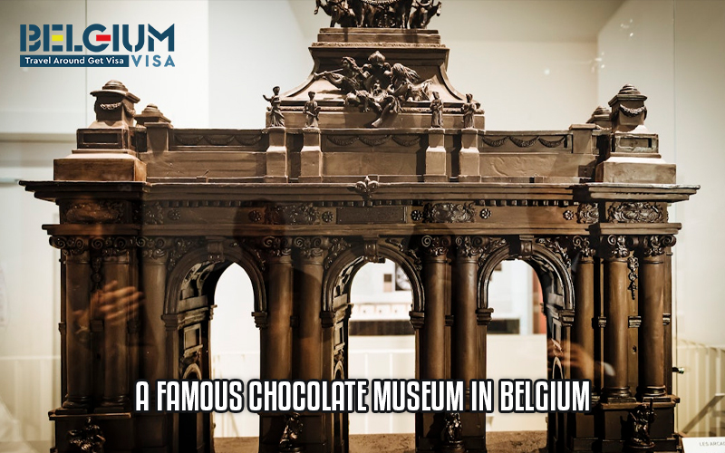 Famous chocolate museum in  Belgium